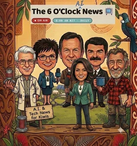 The 6 O'Clock A.I. News team
